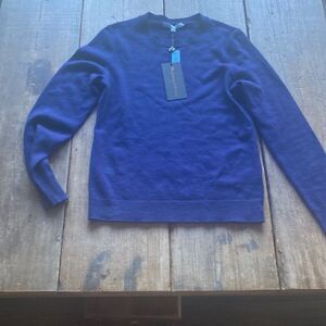 Blue Cashmere Sweater